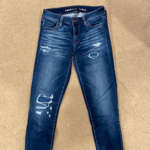 American Eagle Skinny Jeans Size 0 Short - Picture 2 of 2
